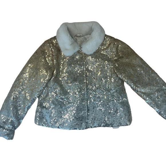 Disney little princess sequin coat  5/6 mint condition- so cute! - Picture 9 of 9